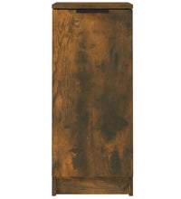 Sideboards 2 Stk. Räuchereiche 30x30x70 cm Holzwerkstoff