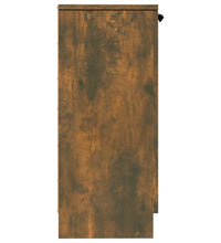 Sideboards 2 Stk. Räuchereiche 30x30x70 cm Holzwerkstoff