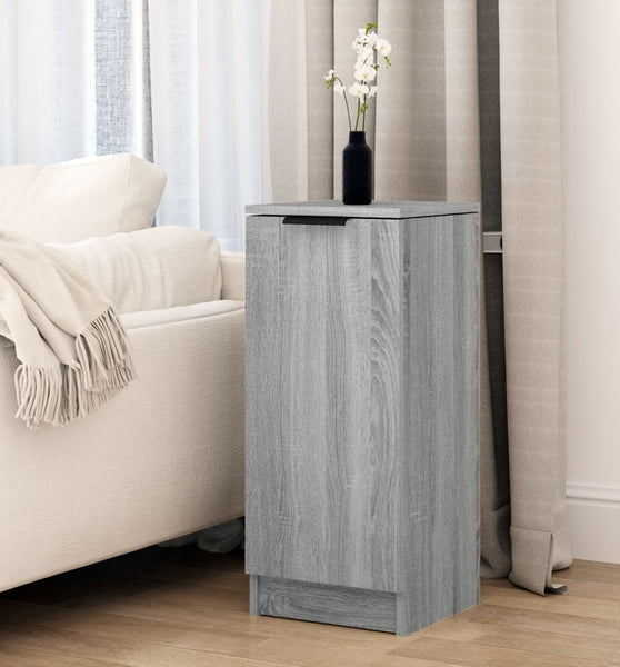 Sideboard Grau Sonoma 30x30x70 cm Holzwerkstoff