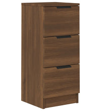 Sideboard Braun Eichen-Optik 30x30x70 cm Holzwerkstoff