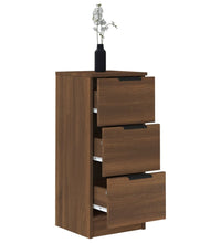 Sideboard Braun Eichen-Optik 30x30x70 cm Holzwerkstoff