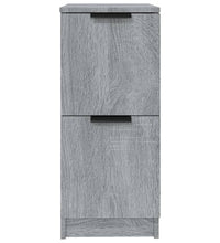 Sideboard Grau Sonoma 30x30x70 cm Holzwerkstoff