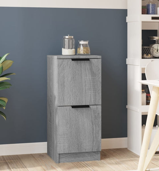 Sideboard Grau Sonoma 30x30x70 cm Holzwerkstoff