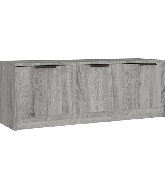 TV-Schrank Grau Sonoma 102x35x36,5 cm Holzwerkstoff