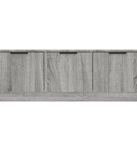 TV-Schrank Grau Sonoma 102x35x36,5 cm Holzwerkstoff