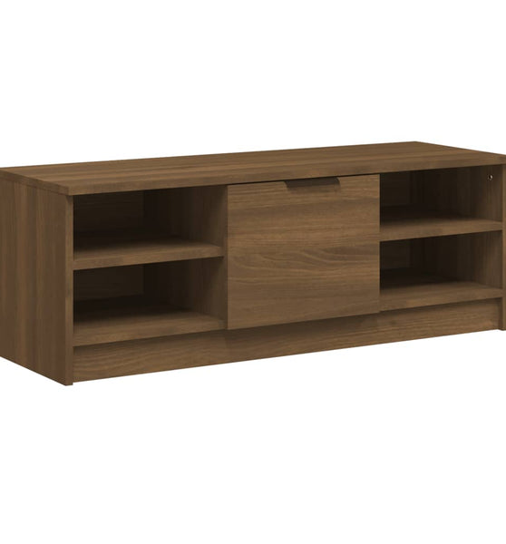 TV-Schrank Braun Eichen-Optik 102x35,5x36,5 cm Holzwerkstoff