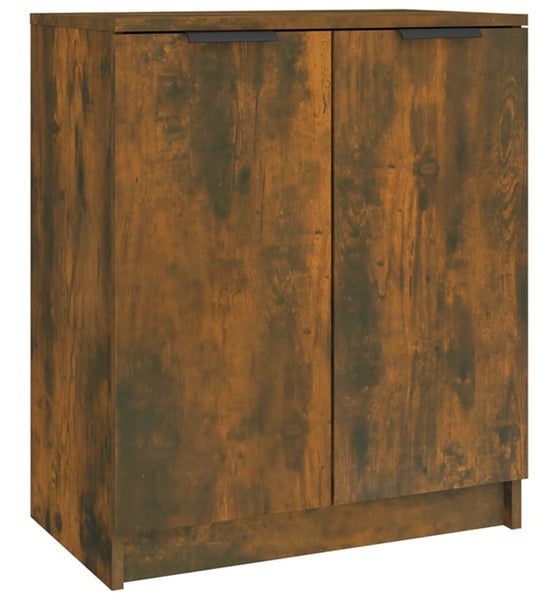 Schuhschrank Räuchereiche 59x35x70 cm Holzwerkstoff