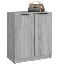 Schuhschrank Grau Sonoma 59x35x70 cm Holzwerkstoff