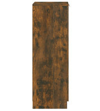 Schuhschrank Räuchereiche 30x35x100 cm Holzwerkstoff