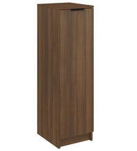 Schuhschrank Braun Eichen-Optik 30x35x100 cm Holzwerkstoff