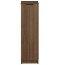 Schuhschrank Braun Eichen-Optik 30x35x100 cm Holzwerkstoff