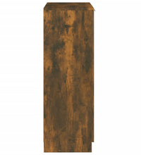 Schuhschrank Räuchereiche 59x35x100 cm Holzwerkstoff