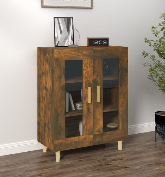 Sideboard Räuchereiche 69,5x34x90 cm Holzwerkstoff