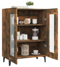 Sideboard Räuchereiche 69,5x34x90 cm Holzwerkstoff