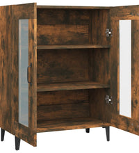 Sideboard Räuchereiche 69,5x34x90 cm Holzwerkstoff