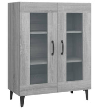 Sideboard Grau Sonoma 69,5x34x90 cm Holzwerkstoff