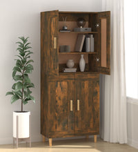Sideboard Räuchereiche 69,5x34x90 cm Holzwerkstoff