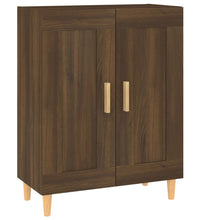 Sideboard Braun Eichen-Optik 69,5x34x90 cm Holzwerkstoff