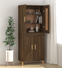 Sideboard Braun Eichen-Optik 69,5x34x90 cm Holzwerkstoff