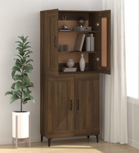 Sideboard Braun Eichen-Optik 69,5x34x90 cm Holzwerkstoff