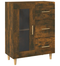 Sideboard Räuchereiche 69,5x34x90 cm Holzwerkstoff