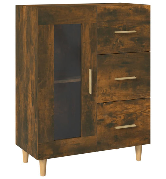 Sideboard Räuchereiche 69,5x34x90 cm Holzwerkstoff