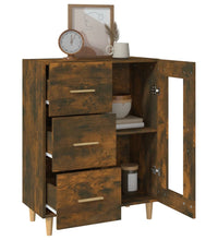 Sideboard Räuchereiche 69,5x34x90 cm Holzwerkstoff