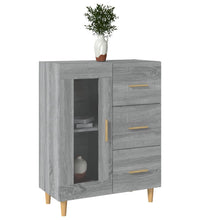 Sideboard Grau Sonoma 69,5x34x90 cm Holzwerkstoff