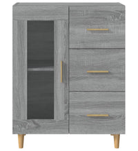 Sideboard Grau Sonoma 69,5x34x90 cm Holzwerkstoff