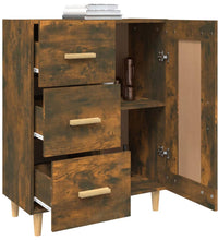 Sideboard Räuchereiche 69,5x34x90 cm Holzwerkstoff