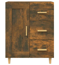 Sideboard Räuchereiche 69,5x34x90 cm Holzwerkstoff