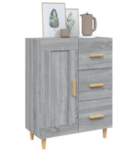 Sideboard Grau Sonoma 69,5x34x90 cm Holzwerkstoff