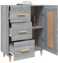 Sideboard Grau Sonoma 69,5x34x90 cm Holzwerkstoff