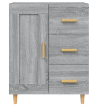 Sideboard Grau Sonoma 69,5x34x90 cm Holzwerkstoff