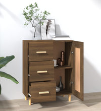 Sideboard Braun Eichen-Optik 69,5x34x90 cm Holzwerkstoff