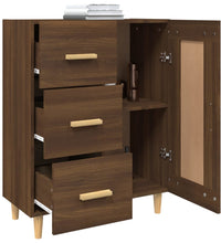Sideboard Braun Eichen-Optik 69,5x34x90 cm Holzwerkstoff