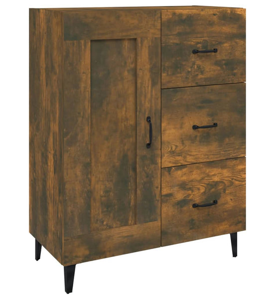 Sideboard Räuchereiche 69,5x34x90 cm Holzwerkstoff