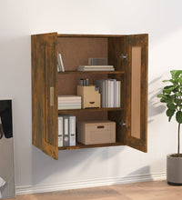 Wandschrank Räuchereiche 69,5x32,5x90 cm Holzwerkstoff