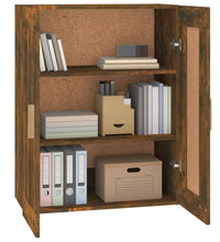 Wandschrank Räuchereiche 69,5x32,5x90 cm Holzwerkstoff