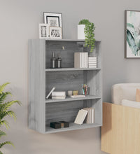 Hängeschrank Grau Sonoma 69,5x32,5x90 cm