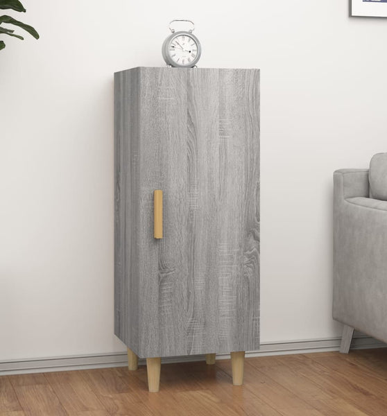 Sideboard Grau Sonoma 34,5x34x90 cm Holzwerkstoff