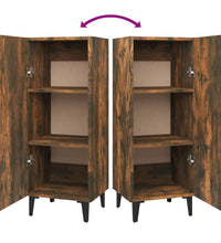 Sideboard Räuchereiche 34,5x34x90 cm Holzwerkstoff