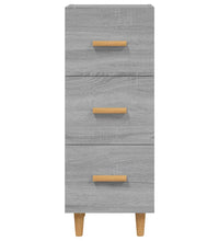 Sideboard Grau Sonoma 34,5x34x90 cm Holzwerkstoff