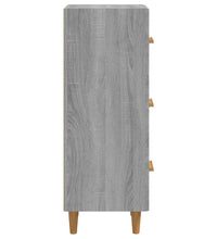 Sideboard Grau Sonoma 34,5x34x90 cm Holzwerkstoff