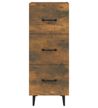 Sideboard Räuchereiche 34,5x34x90 cm Holzwerkstoff