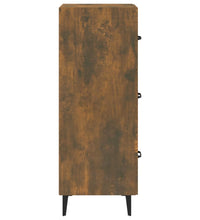 Sideboard Räuchereiche 34,5x34x90 cm Holzwerkstoff