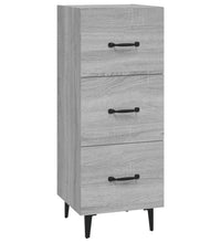 Sideboard Grau Sonoma 34,5x34x90 cm Holzwerkstoff