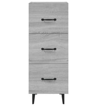 Sideboard Grau Sonoma 34,5x34x90 cm Holzwerkstoff