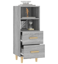 Sideboard Grau Sonoma 34,5x34x90 cm Holzwerkstoff