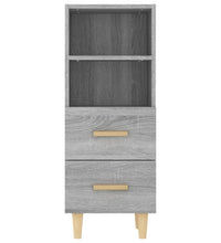 Sideboard Grau Sonoma 34,5x34x90 cm Holzwerkstoff